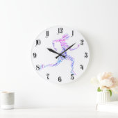 Rijdend meisje grote klok (Huis)