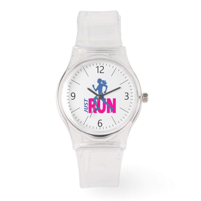 Rijdend meisje horloge (Voorkant)