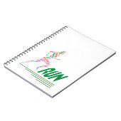Rijdend meisje notitieboek (Linkerzijde)