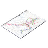 Rijdend meisje notitieboek (Linkerzijde)