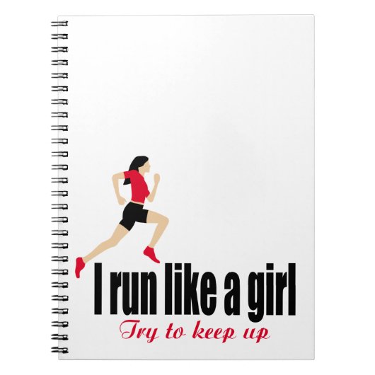 Rijdend meisje notitieboek (Voorkant)