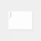 Rijdend meisje post-it® notes (Voorkant)