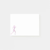 Rijdend meisje post-it® notes (Voorkant)