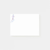 Rijdend meisje post-it® notes (Voorkant)