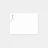 Rijdend meisje post-it® notes (Voorkant)