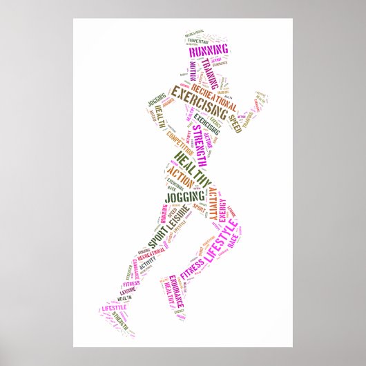 Rijdend meisje poster (Voorkant)