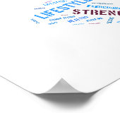 Rijdend meisje poster (Hoek)