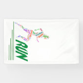 Rijdend meisje spandoek (Horizontaal)