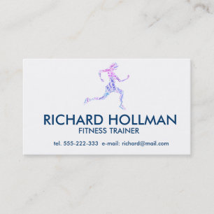 Rijdend meisje visitekaartje