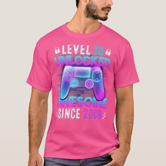Rijdend naar 13 Awesome 2009 Roller Skating 13e V T-shirt (Voorkant)