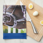 rijdend rijtuig theedoek (Quarter Fold)