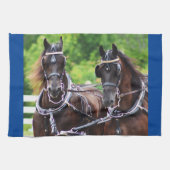 rijdend rijtuig theedoek (Horizontaal)