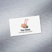  rijdende dienstwagen magnetisch visitekaartje (Voorbeeld)