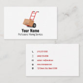  rijdende dienstwagen visitekaartje (Voorkant / Achterkant)