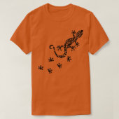 Rijdende gekko t-shirt (Design voorkant)