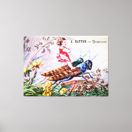 Rijdende sprinkhanen canvas afdruk