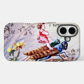 Rijdende sprinkhanen Case-Mate iPhone case (Achterkant (horizontaal))