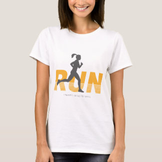 Rijdende vrouw t-shirt