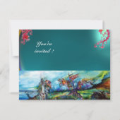 RIJDERS IN DE STORM KAART (Voorkant)