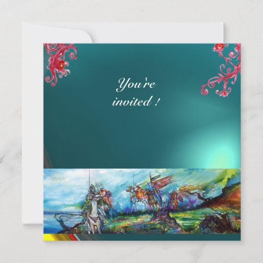 RIJDERS IN DE STORM KAART (Voorkant)