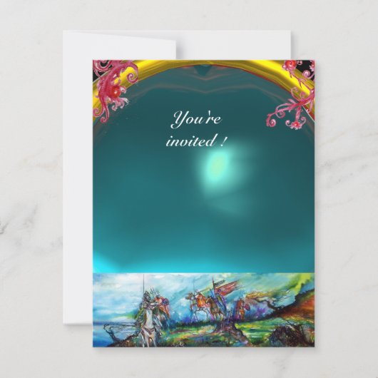 RIJDERS IN DE STORM KAART (Voorkant)