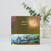 RIJDERS IN HET STORM geel Kaart (Staand voorkant)