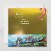 RIJDERS IN HET STORM geel Kaart (Achterkant)