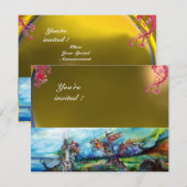 RIJDERS IN HET STORM geel Kaart (Voorkant / Achterkant)