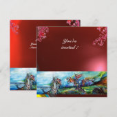 RIJDERS IN HET STORM KAART (Voorkant / Achterkant)