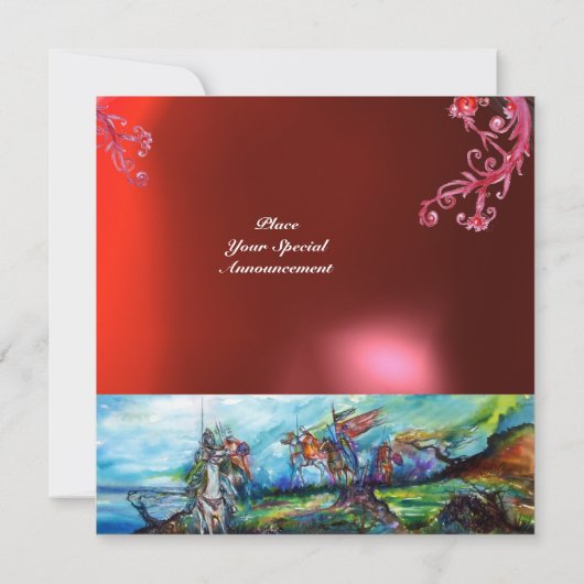 RIJDERS IN HET STORM KAART (Achterkant)