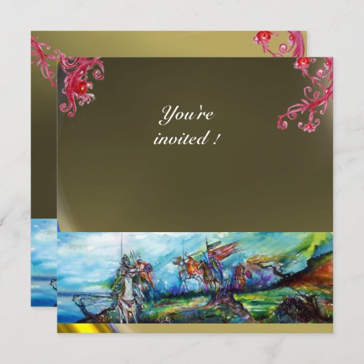 RIJDERS IN HET STORM KAART (Voorkant / Achterkant)