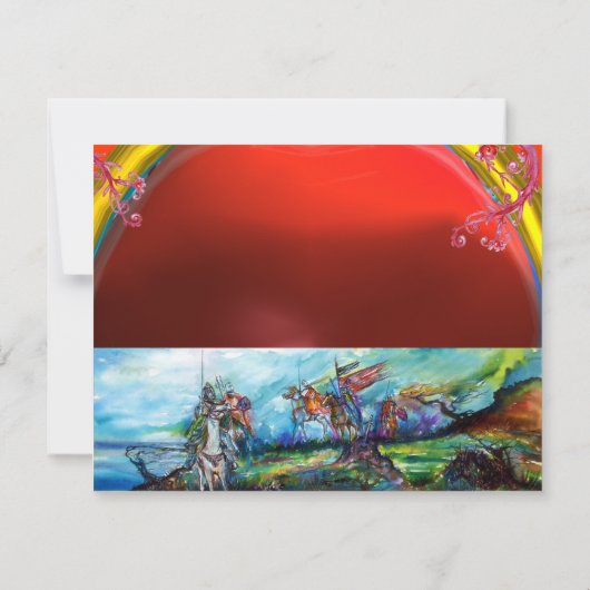 RIJDERS IN HET STORM KAART (Achterkant)