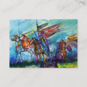 RIJDERS IN HET STORM VISITEKAARTJE (Achterkant)