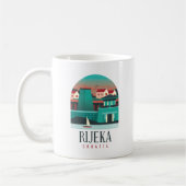 Rijeka Kroatië Koffiemok (Links)