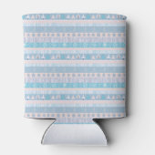 RIJEN BLAUWE & ROZE KERSTBOMEN SNEEUWVLOKKEN BLIKJESKOELER (Achterkant)