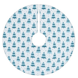 RIJEN BLAUWE & WITTE KERSTBOMEN KERSTBOOM ROK