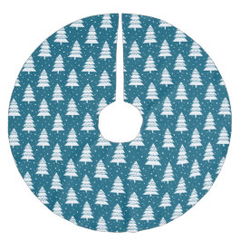 RIJEN BLAUWE & WITTE KERSTBOMEN KERSTBOOM ROK