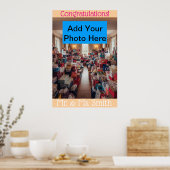 Rijen huwelijkscadeaus poster (Keuken)