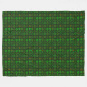 Rijen Kransen  Fleece Deken (Voorkant (Horizontaal))