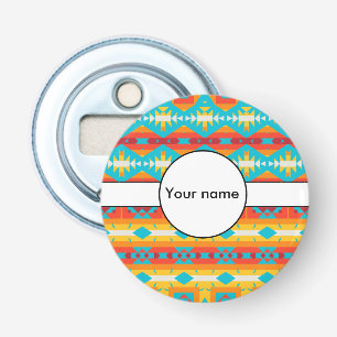 Rijen met stamvormen button flesopener
