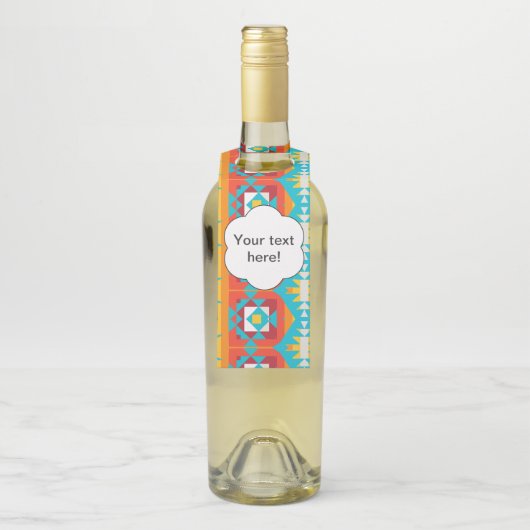 Rijen met stamvormen flessenhanger (Op fles)