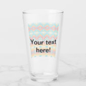 Rijen met stamvormen glas (Achterkant)