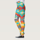 Rijen met stamvormen leggings (Links)