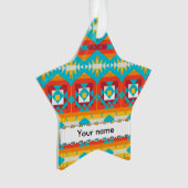 Rijen met stamvormen ornament (voorkant)