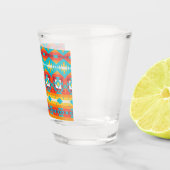 Rijen met stamvormen shot glas (Rechts)