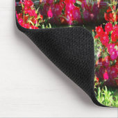 Rijen van anjers..... muismat (Hoek)