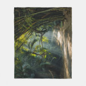 Rijen van Bamboe Fleece Deken (Voorkant)