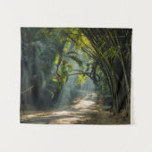 Rijen van Bamboe Wandkleed (Voorkant (horizontaal))