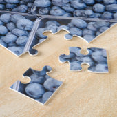 Rijen van bosbessen legpuzzel (Zijkant)