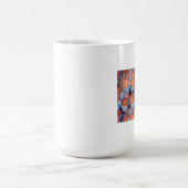 Rijen van bruine eieren koffiemok (Center)